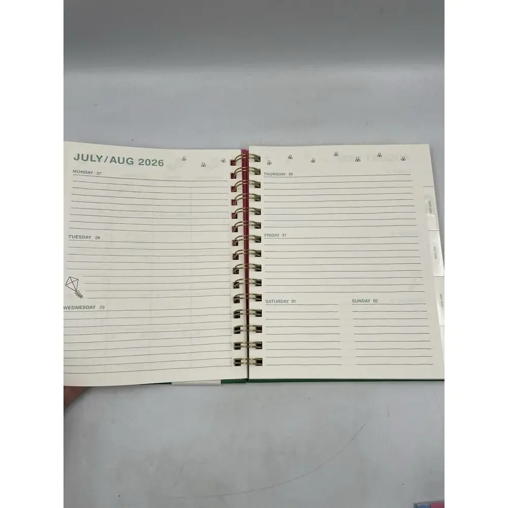 Miffy 17 Month Planner/Calendar August 2026 – Dec 2027